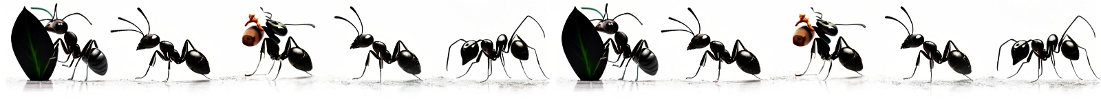 camino de hormigas trabajo en equipo